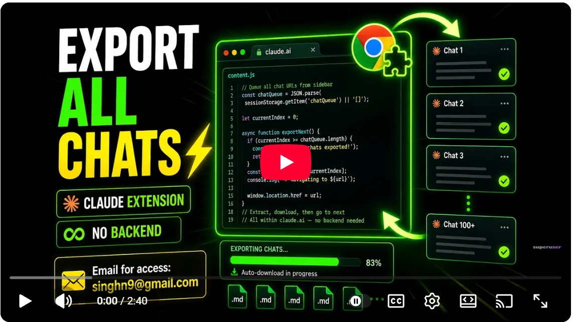 Export Utility Interface